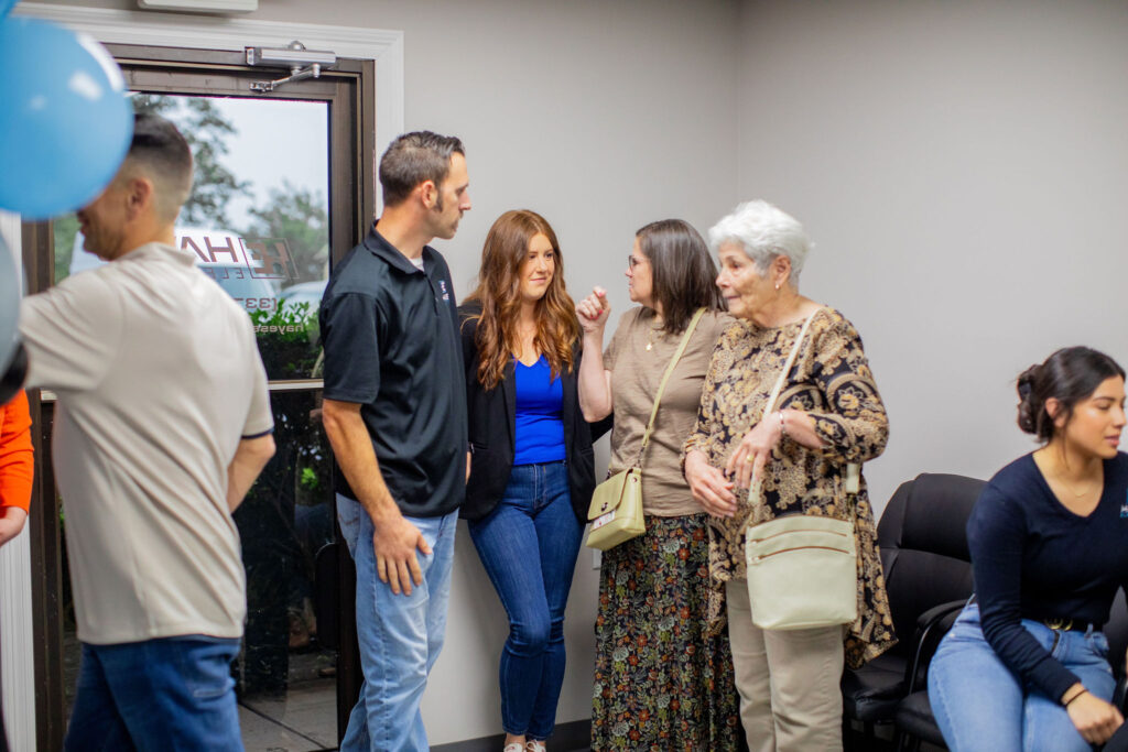 The Hayes Electrical team connects with clients and community members at their Lake Charles office.