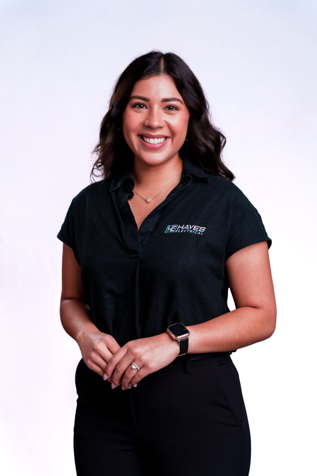 Juliet Hayes, co-owner of Hayes Electrical